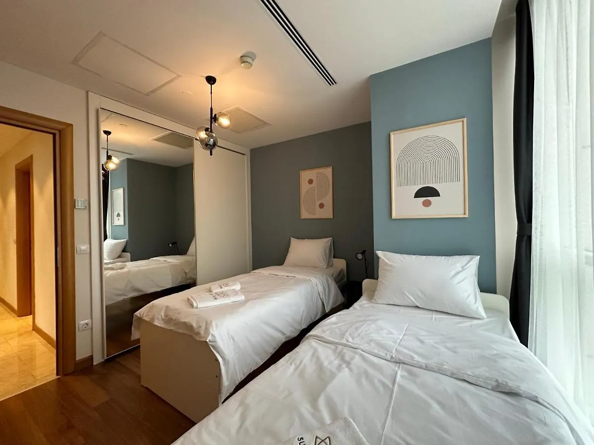 Bright Central 3 Bedroom & 2 Bath Apartment In Mashattan Residence, Maslak Sariyer Istanbul Turkey